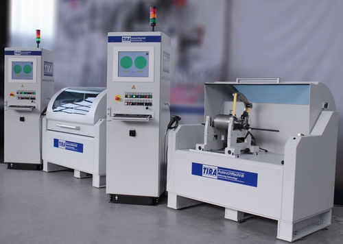 Macchina equilibratrice orizzontale - TIRA GmbH - con cuscinetti rigidi / manuale / per rotori