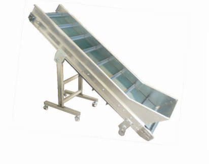 Trasportatore a nastro - Dogus Kalip Metal ve Form San. Dis Tic. Ltd. Sti. - inclinato / mobile
