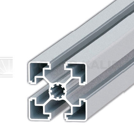 Profilo in alluminio - 1.1.08.040040.03 - Dogus Kalip Metal ve Form San. Dis Tic. Ltd. Sti. - con scanalature / ad uso industriale / leggero