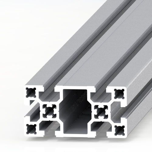 Profilo in alluminio - 1.1.10.050100.01 - Dogus Kalip Metal ve Form San. Dis Tic. Ltd. Sti. - con scanalature / ad uso industriale / ad alti carichi