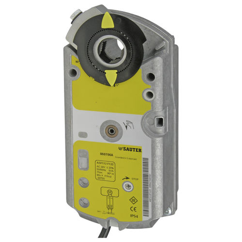 Attuatore per serrande elettrico - ASF11 series - Fr. Sauter AG - rotativo / IP54 / IP42