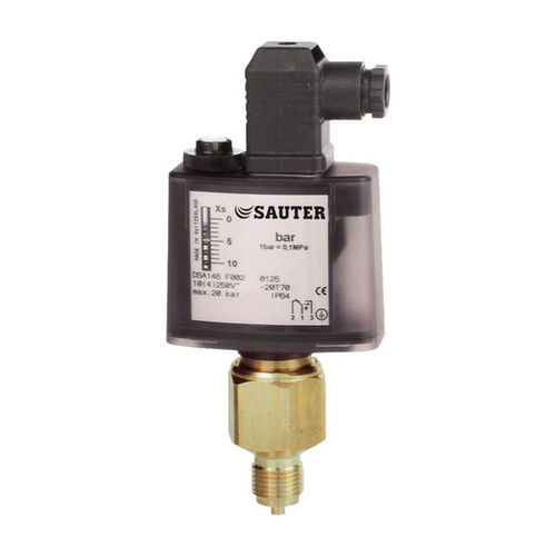 Pressostato per liquidi - DSA14 series - Fr. Sauter AG - per vapore / per gas / in ottone