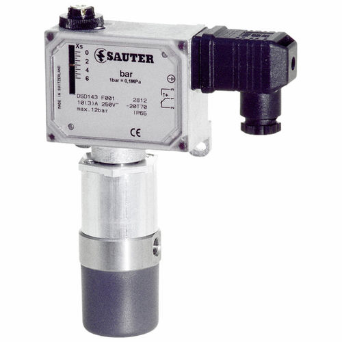 Pressostato differenziale - DSD series - Fr. Sauter AG - per liquidi / per gas / per vapore