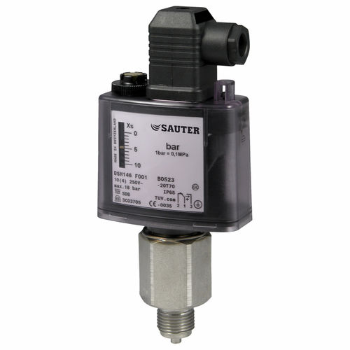 Limitatore di pressione per gas - DS series - Fr. Sauter AG - per vapore / di ottone / in acciaio inox