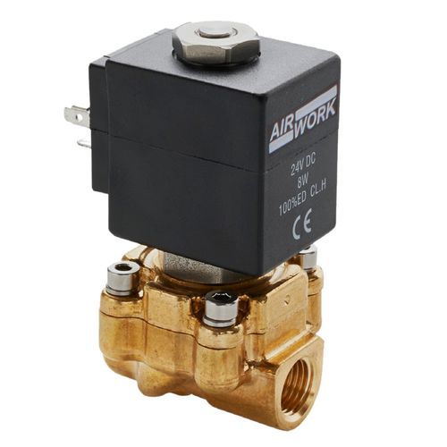 Elettrovalvola a comando diretto - VQM series - A&T Fluid solutions - a 2 vie / NC / per acqua