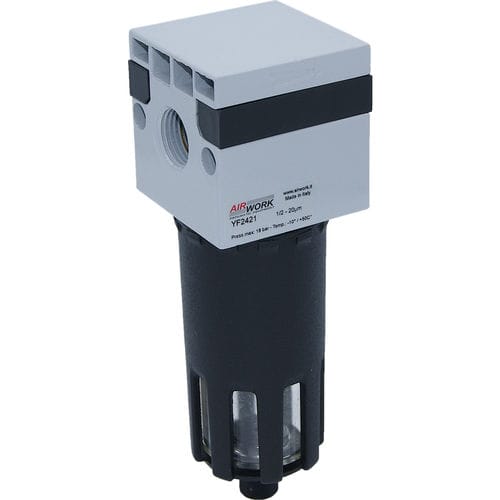 Filtro separatore per aria compressa - YF series - A&T Fluid solutions - a cartuccia / industriale / in alluminio