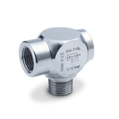 Valvola per bevande - VRX series - A&T Fluid solutions - per l'industria farmaceutica / per prodotti alimentari / in acciaio inox