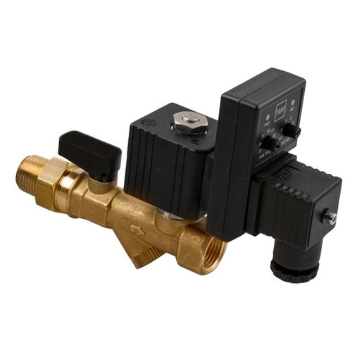 Valvola di svuotamento - VQS series - A&T Fluid solutions - elettrica / in ottone