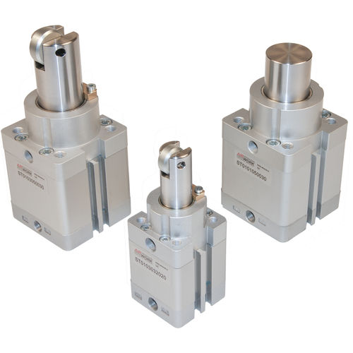 Cilindro di arresto - ST series - A&T Fluid solutions - pneumatico / a pistone / a pistone magnetico