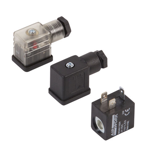 Bobina magnetica - BO series - A&T Fluid solutions - AC/DC / di piccole dimensioni / a foro passante
