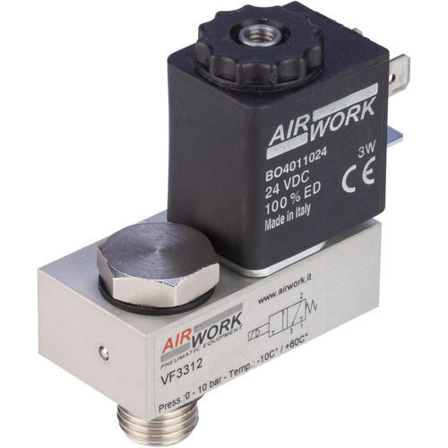 Elettrovalvola per cilindro - VF series - A&T Fluid solutions - ad effetto diretto / a 3 vie / NC