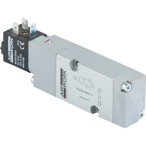 Distributore pneumatico a cassetto - VU series - A&T Fluid solutions - ad azionamento pneumatico / azionato tramite solenoide / a 3/2 vie