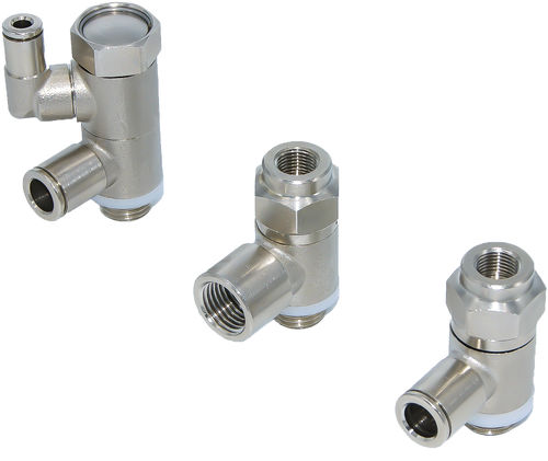Valvola a comando pneumatico - VO series - A&T Fluid solutions - di arresto / per aria / industriale
