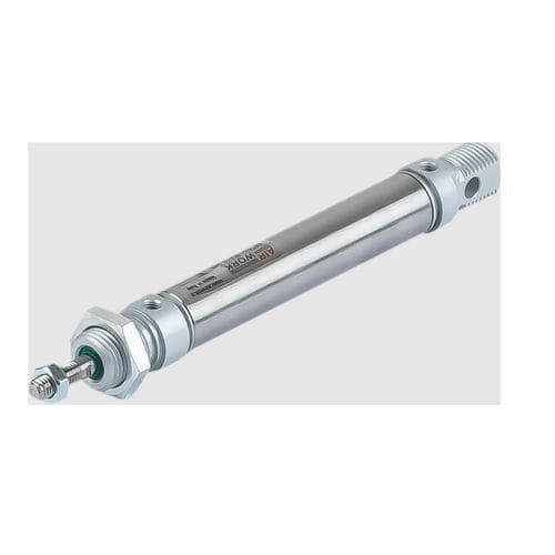 Cilindro pneumatico - MC series - A&T Fluid solutions - con asta / a doppio effetto / a effetto semplice