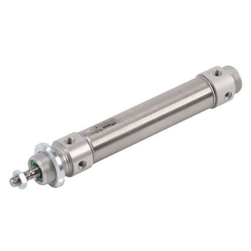 Cilindro rotondo - CT series - A&T Fluid solutions - pneumatico / a pistone / a pistone magnetico