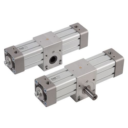 Cilindro pneumatico - RY - A&T Fluid solutions - rotativo / con pignone e cremagliera / a doppio effetto