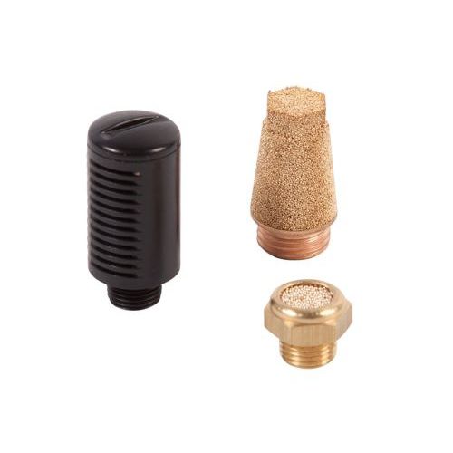Silenziatore di regolazione della pressione - SI series - A&T Fluid solutions - per compressore / in bronzo / in plastica