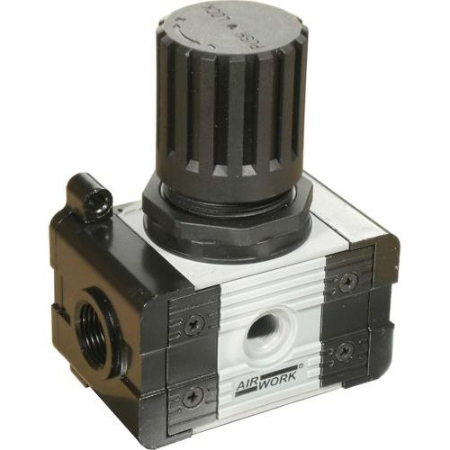 Regolatore di pressione per aria compressa - XR series - A&T Fluid solutions - a membrana / monostadio / industriale