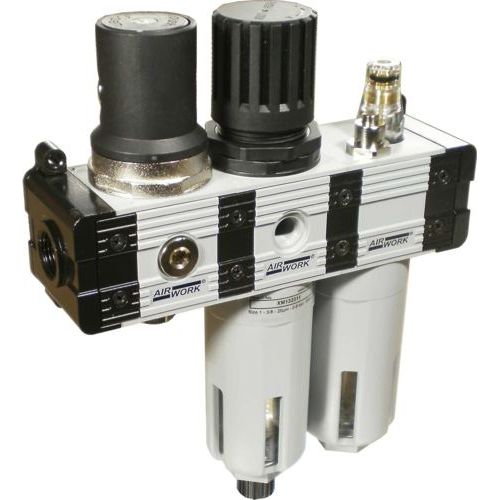 Filtro regolatore lubrificatore ad aria - XM series - A&T Fluid solutions - per aria compressa