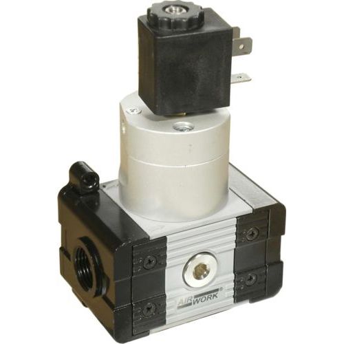 Valvola a comando pneumatico - XA series - A&T Fluid solutions - per aria / di avviamento progressivo