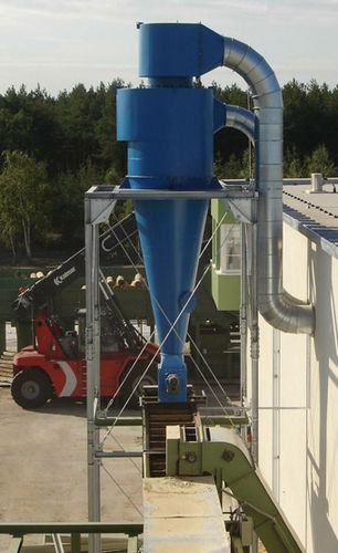 Separatore per rifiuti - Höcker Polytechnik - inerziale
