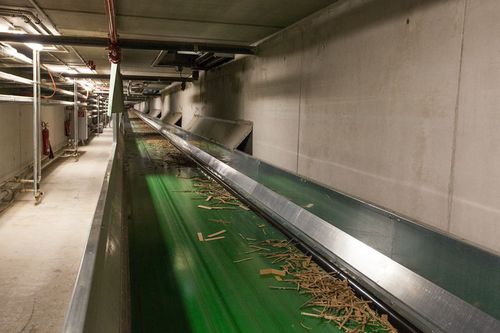Nastro trasportatore per trattamento rifiuti - Höcker Polytechnik