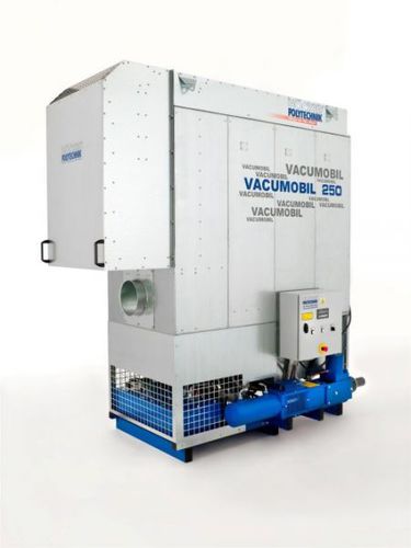Depolveratore a filtro - Vacumobil 140 / 160 - Höcker Polytechnik - mobile / per polvere di legno / a risparmio energetico