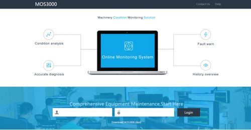 Software per monitoraggio condizioni della macchina - MOS3000 - Anhui Ronds Science & Technology Incorporated Comp - di analisi di dati