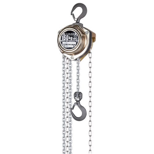 Paranco a catena mini - HOISTMAN series - REMA Hollande B.V. - manuale / compatto / doppio