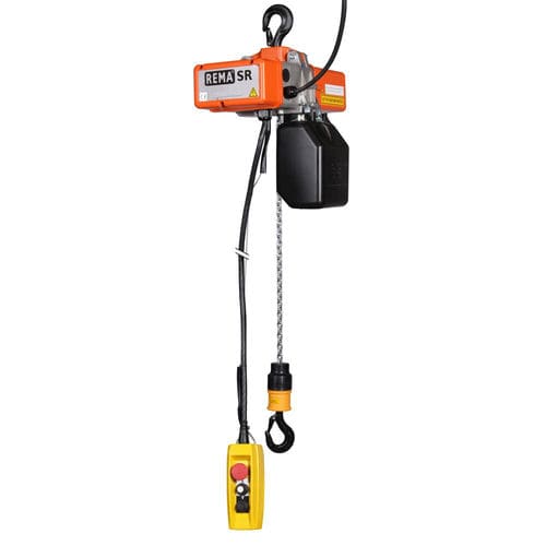 Paranco a catena elettrico - SR series - REMA Hollande B.V. - con carrelli
