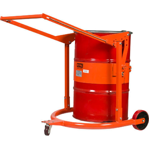 Carrello per movimentazione - DM-365 - REMA Hollande B.V. - in acciaio / porta-fusto / con rotelle