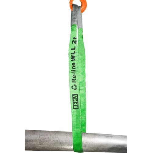 Braca di sollevamento piatta - R1 - REMA Hoisting & Lifting - in poliestere riciclato
