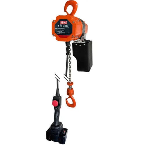Paranco a catena elettrico - X-BL - REMA Hoisting & Lifting - manuale / compatto / leggero