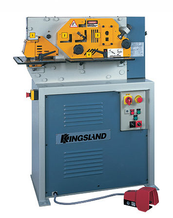 Punzonatrice semiautomatica - Compact 40 - Kingsland Engineering - idraulica / per lamiere / cesoiatura