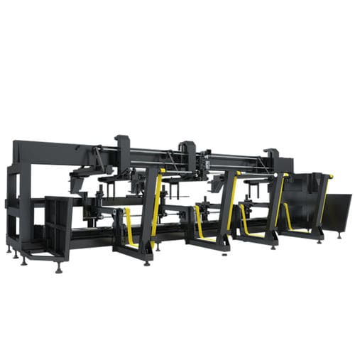 Alimentatore per taglio - A2 - Golden Laser Co., Ltd - con tubo di metallo / completamente automatico