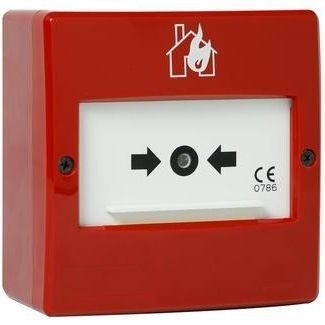 Punto di chiamata manuale indirizzabile - DMA15 - detectomat GmbH - di allarme antincendio / con martello rompivetro