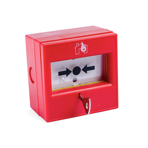 Punto di chiamata manuale di allarme antincendio - PL 3300 MCP - detectomat GmbH - wireless
