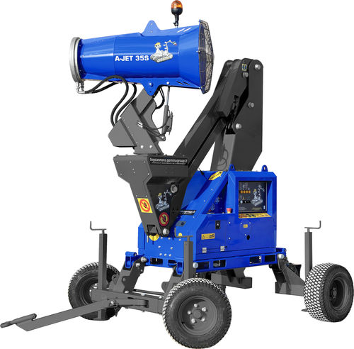 Cannone nebulizzatore per l'abbattimento delle polveri - A-JET 35S - Gemmo Group s.r.l. - per controllo degli odori / mobile / a muro