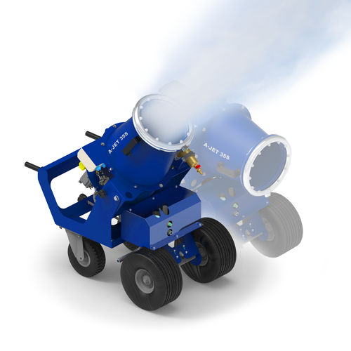 Cannone sparanebbia per l'abbattimento delle polveri - TROLLEY A-JET 35S - Gemmo Group s.r.l. - per controllo degli odori / per l'abbattimento della temperatura