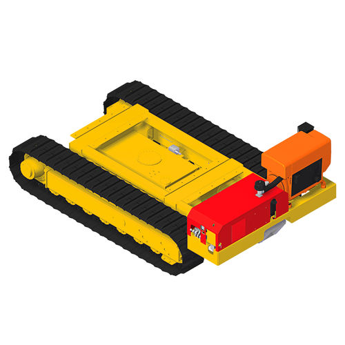 Sottocarro cingolato - EPB - Gemmo Group s.r.l. - per pompa per calcestruzzo