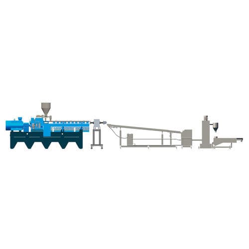Granulatore per spaghetti immerso in acqua - USEON Technology Limited - per fabbricazione di granuli in plastica