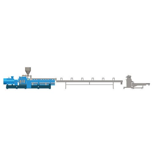Granulatore con taglio frontale raffreddato ad aria - KF230 - USEON Technology Limited - per spaghetti / da compounding / per polimeri