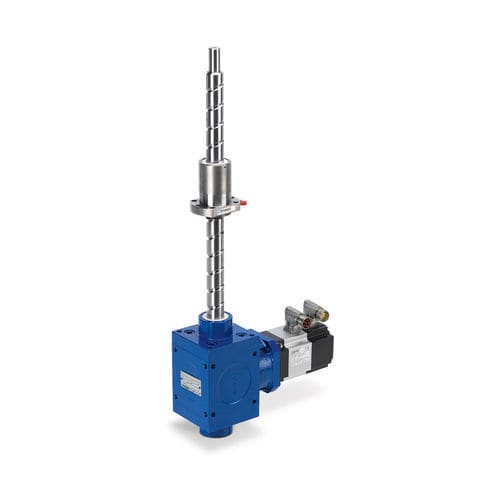 Martinetto meccanico con vite a sfere - HS Series - Linearmech Srl - a ingranaggio conici / con dadi di sicurezza / cubico
