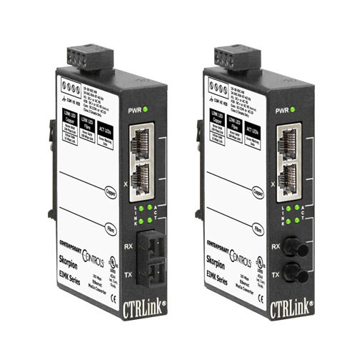 Convertitore di media - EIMK series - Contemporary Controls GmbH - Ethernet / in fibra ottica / monomodale-multimodale