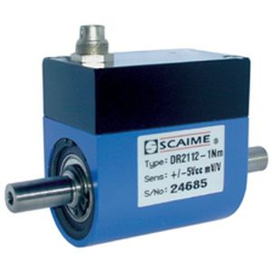 Sensore di coppia rotativo - DR2112 - SCAIME - ad asse inchiavettato / digitale / di alta precisione