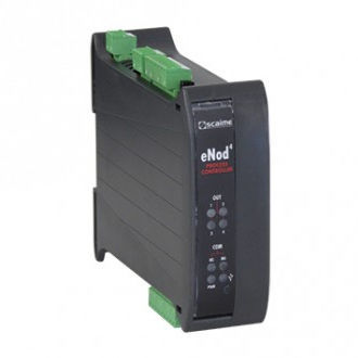 Trasmettitore di peso con uscita analogica - eNod4-T DIN - SCAIME - Ethernet / su guida DIN