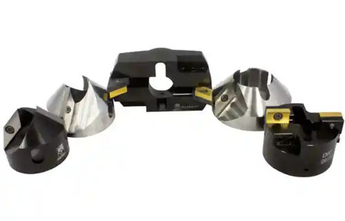 Portautensile per lavorazione - 010007080 - DWT GmbH - radiale / 2 ganasce