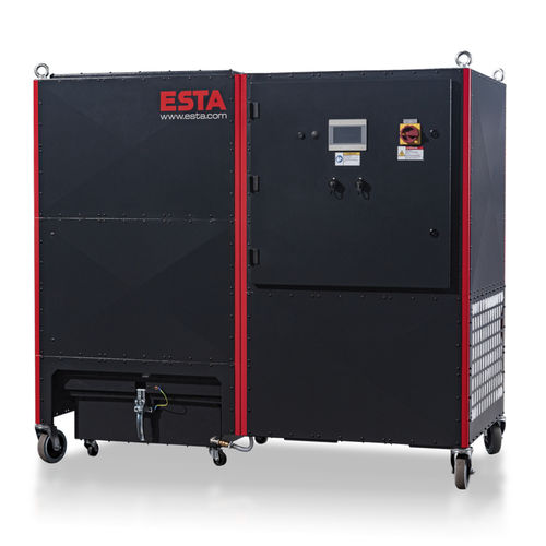Sistema centralizzato di aspirazione e di filtrazione di fumo mobile - DUSTOMAT DRY - ESTA Extraction - di saldatura / laser / di brasatura