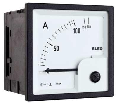 Amperometro DC - DIV series - ELEQ - analogico / per montaggio su pannello
