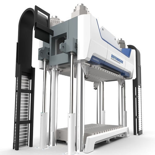 Pressa idraulica - Fiberpress - Dieffenbacher - di curvatura / per assemblaggio / di processo